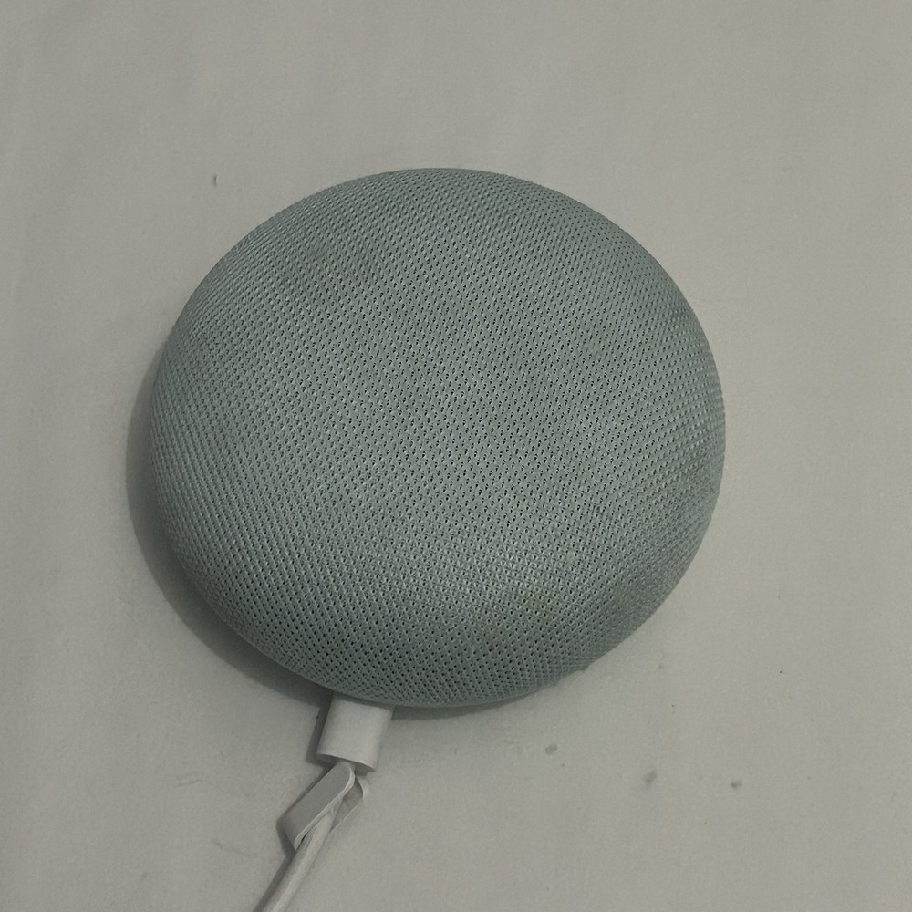 Google Home Mini H0A Bluetooth Google Assistant Smart Speaker & Charger Green